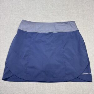 Zero Restriction Golf Skort Womens Medium Blue Athletic Pull On Elastic Waist